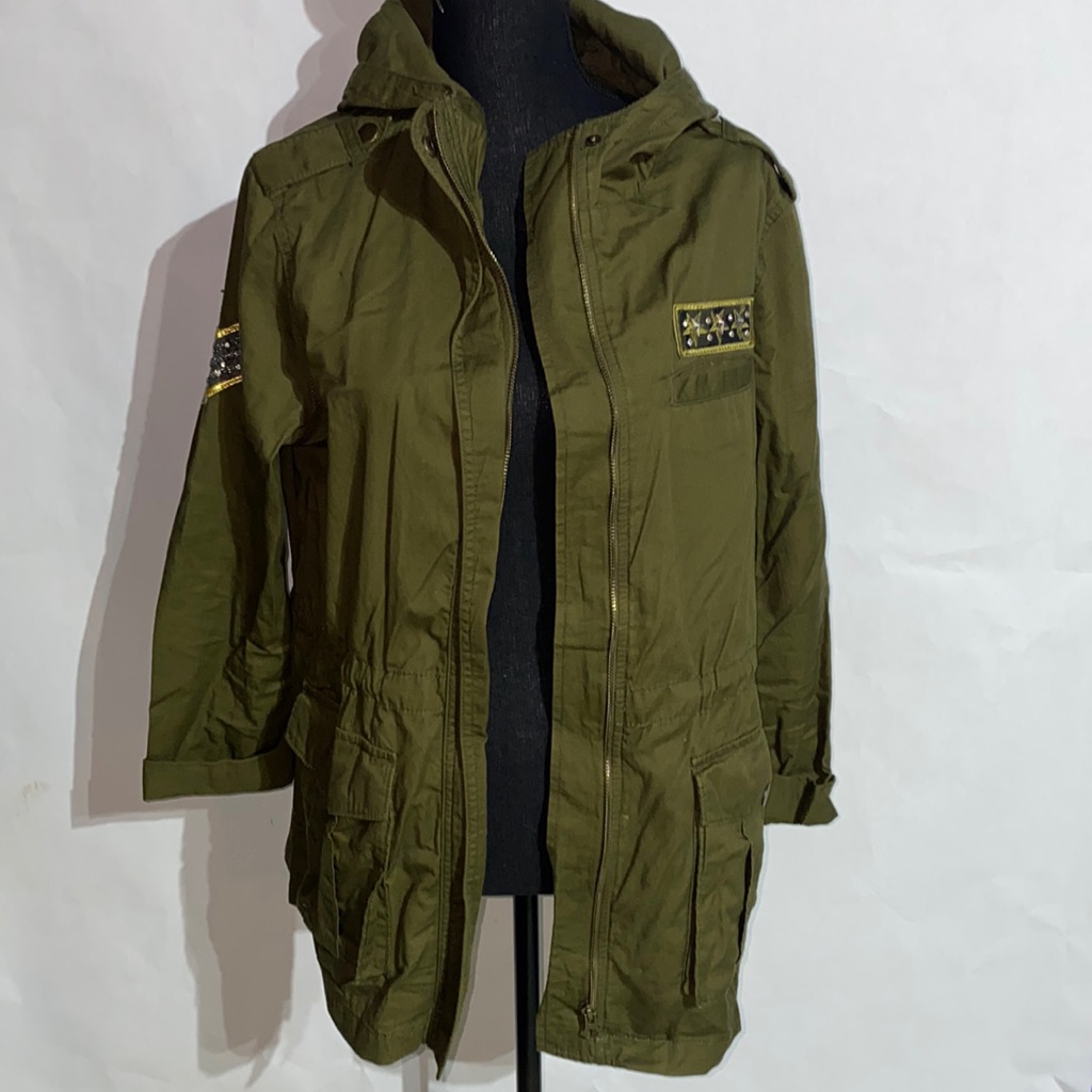 Green Zip Jacket